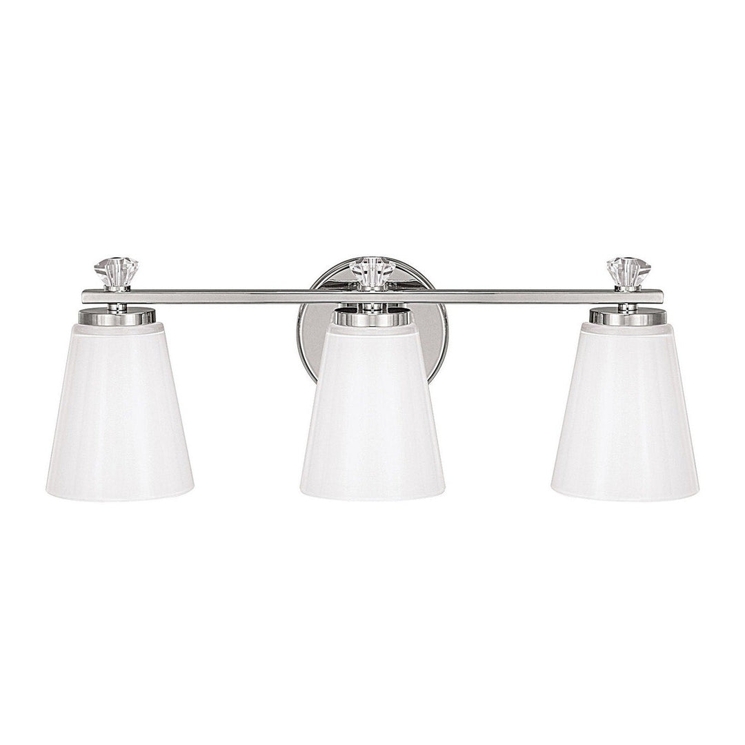 Capital Alisa 8023PN-127 Bath Vanity Light 21 in. wide - Polished Nickel