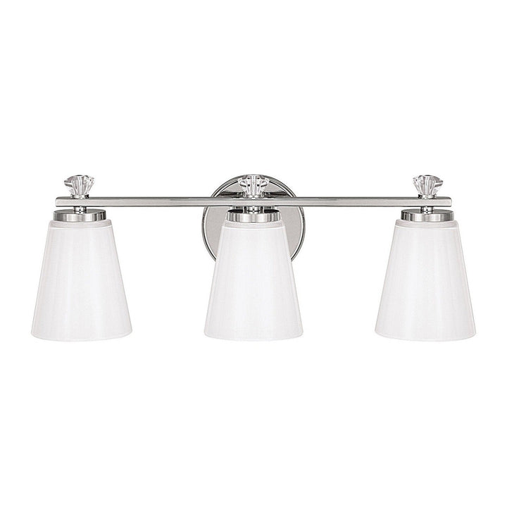Capital Alisa 8023PN-127 Bath Vanity Light 21 in. wide - Polished Nickel