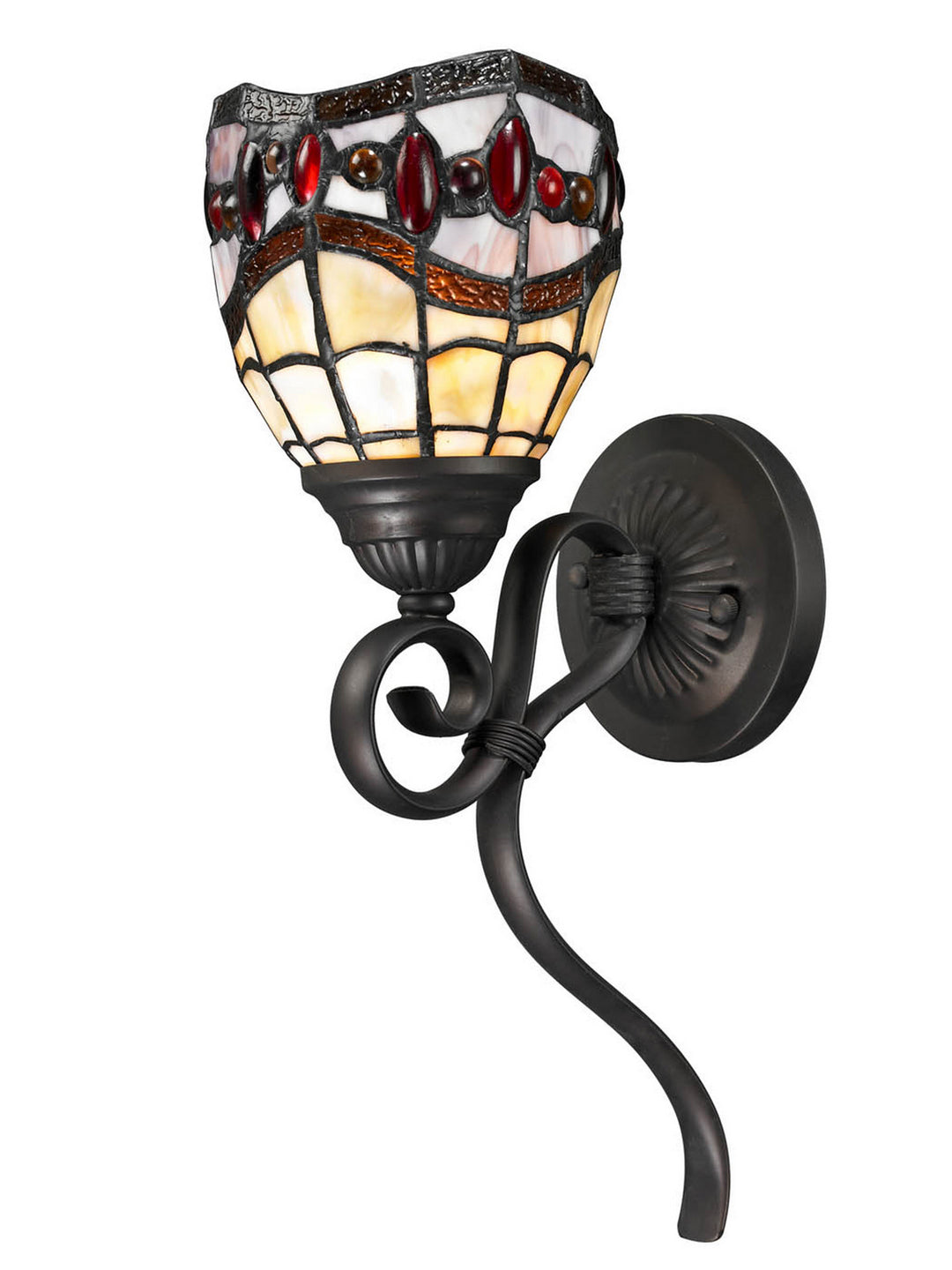 Dale Tiffany Fall River TW12424 Wall Light - Dark Bronze