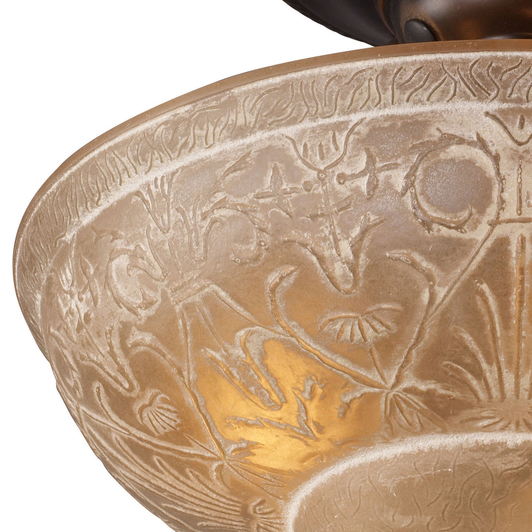 Elk Restoration 08100-AGB-LA Ceiling Light - Golden Bronze