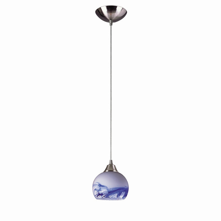 Elk Mela 101-1MT-LED Pendant Light - Satin Nickel