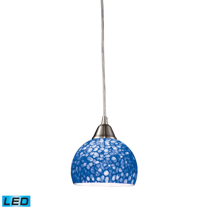 Elk Cira 10143/1PB-LED Pendant Light - Satin Nickel