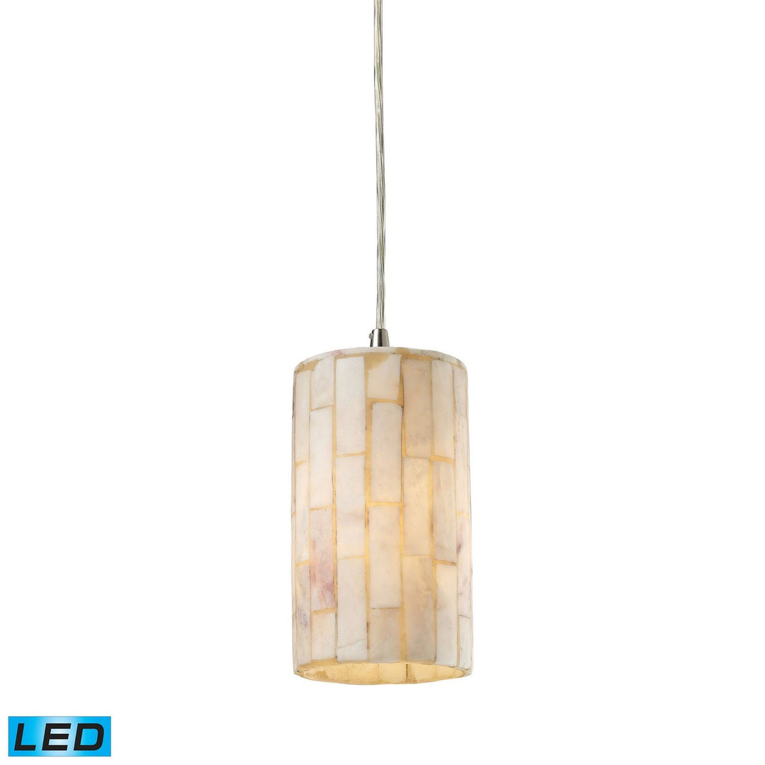 Elk Coletta 10147/1-LED Pendant Light - Satin Nickel