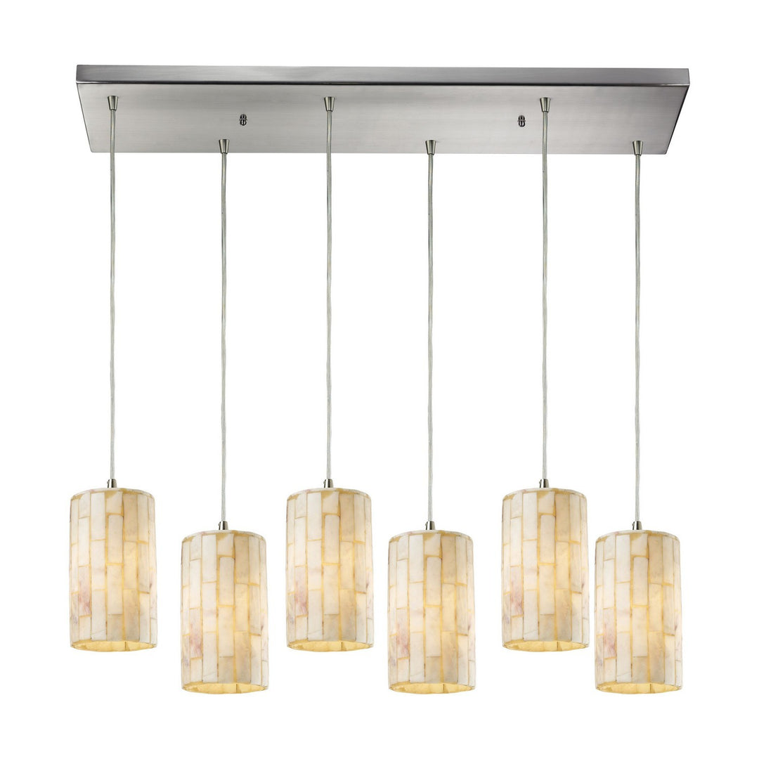 Elk Coletta 10147/6RC Pendant Light - Satin Nickel