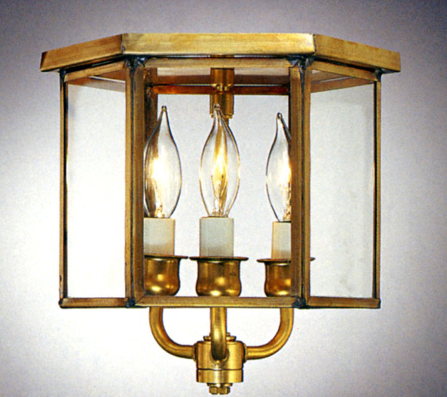 Genie House Princess 13704ABC Ceiling Light - Antique Brass