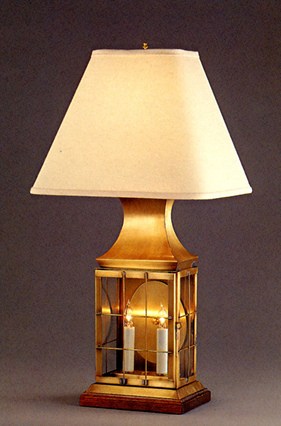 Genie House Lighting 19217ABC Falcone Three Light Portable Lamp Lamp Brass - Antique