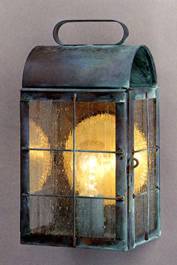 Genie House Lighting 39811VGS Guardsmen One Light Wall Mount Outdoor Verde