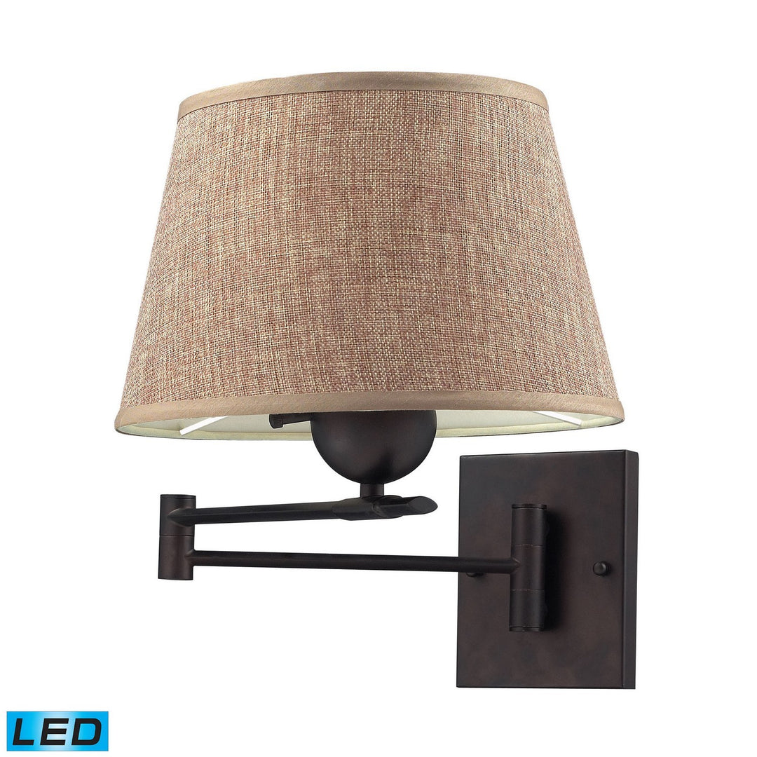 Elk Lighting 10291/1-LED  Swingarms Lamp Aged Bronze