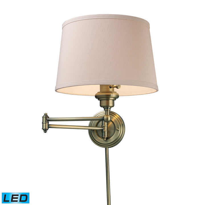 Elk Lighting 11220/1-LED  Westbrook Lamp Antique Brass