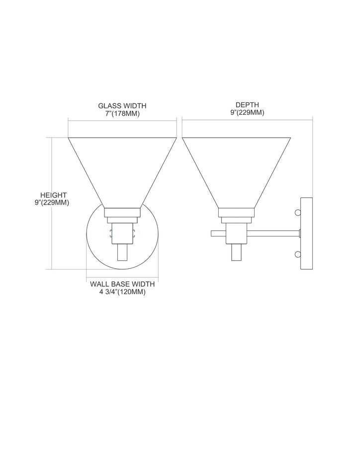 Elk Pemberton 11400/1-LED Wall Sconce Light - Brushed Nickel