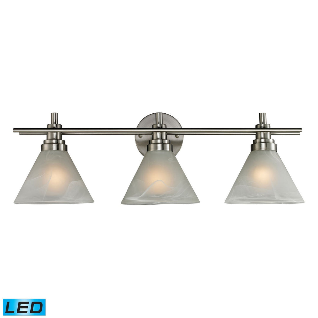 Elk Pemberton 11402/3-LED Bath Vanity Light 26 in. wide - Brushed Nickel