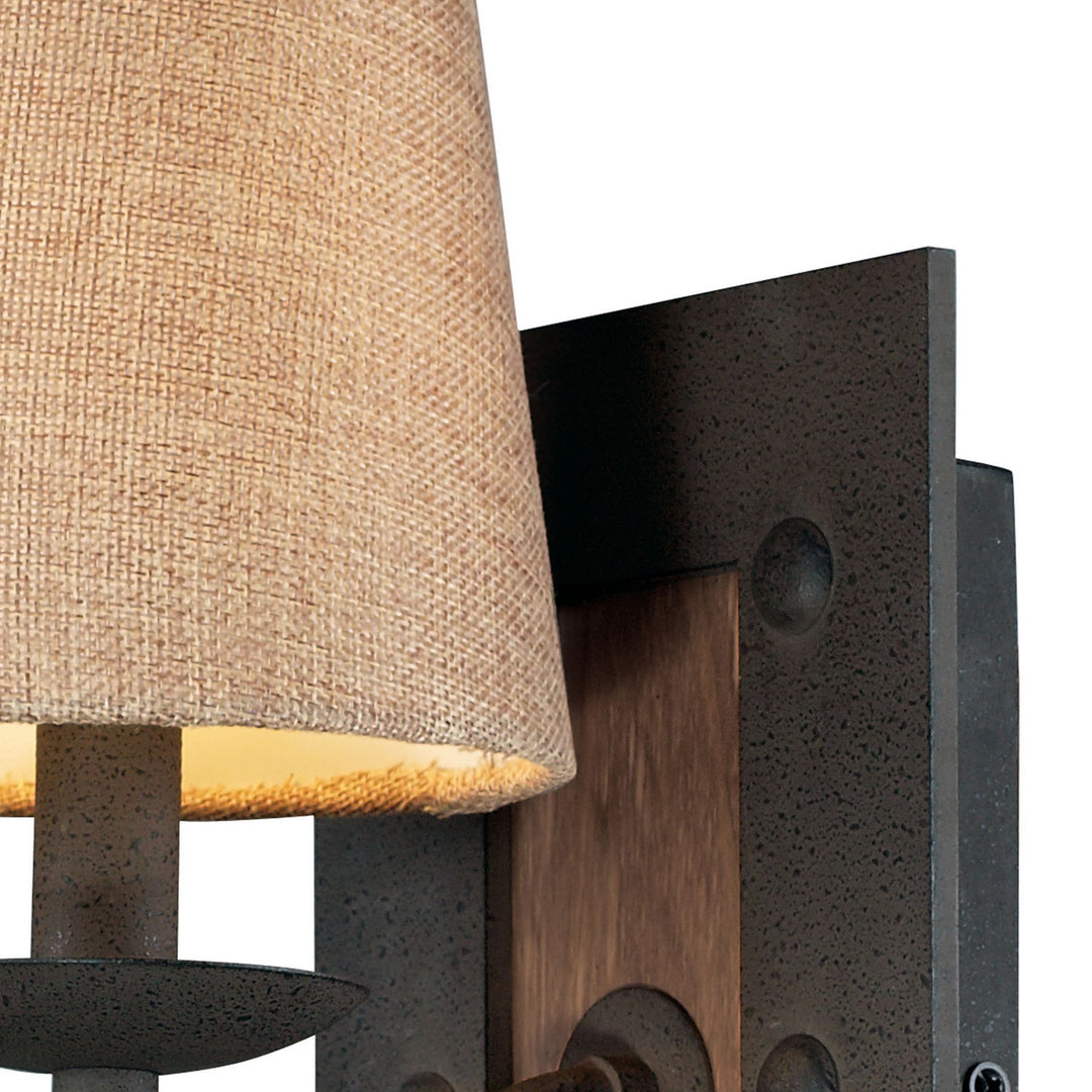 Elk Early American 14130/1 Wall Sconce Light - Vintage Rust