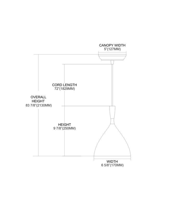 Elk Spun Aluminum 17042/1ALM-LA Pendant Light - Aluminum