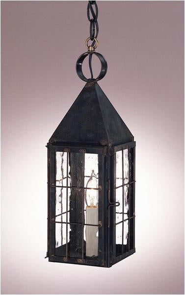 Genie House Lighting CW57813DCSS Jamestown One Light Pendant Outdoor Copper/Antique/Verde