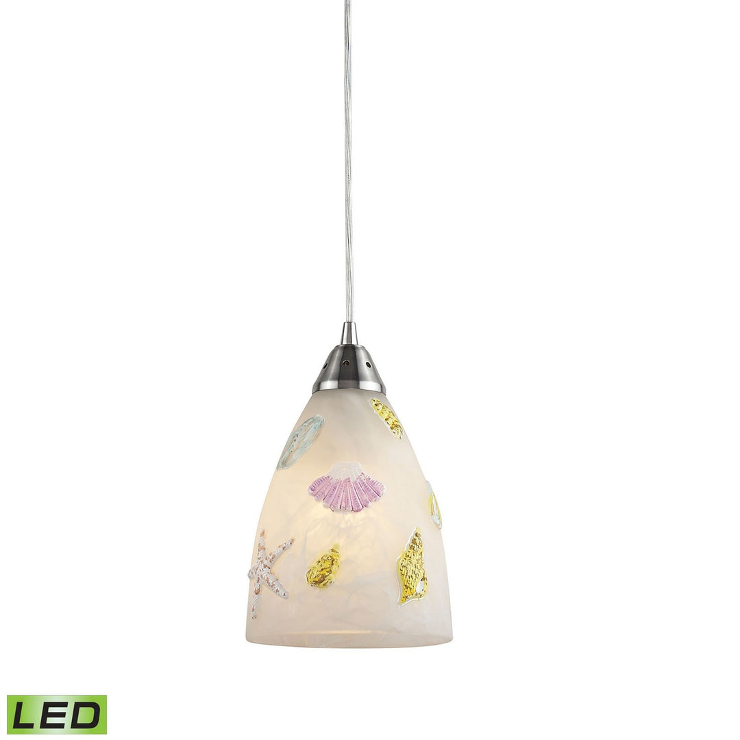 Elk Seashore 20000/1-LED Pendant Light - Satin Nickel