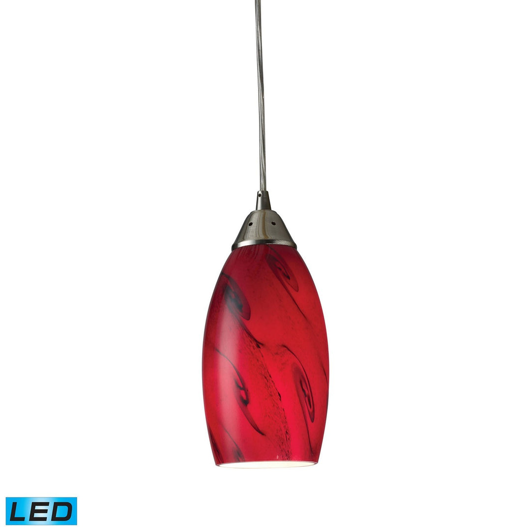 Elk Galaxy 20001/1RG-LED Pendant Light - Satin Nickel