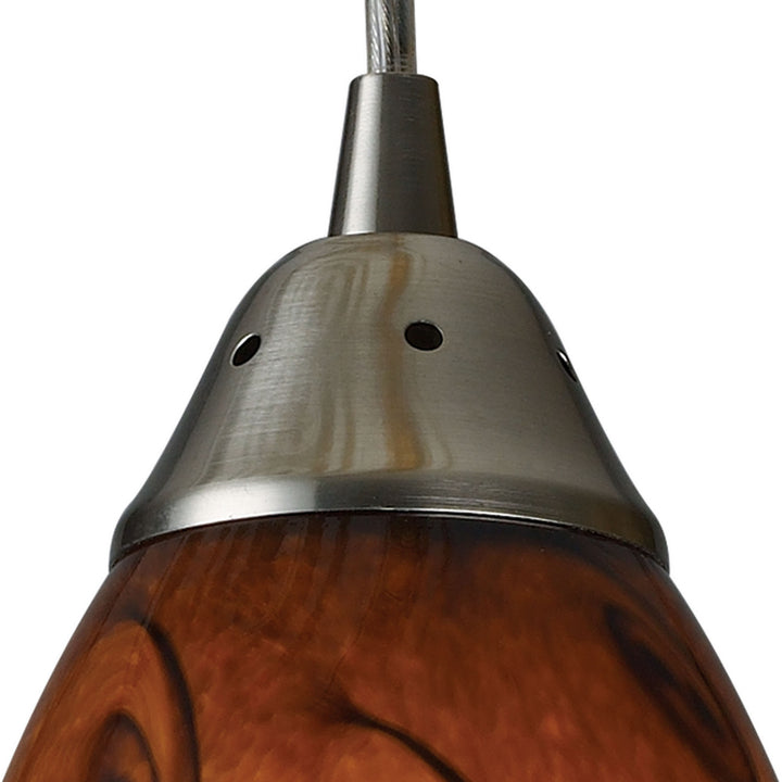 Elk Galaxy 20001/6RC-BG Pendant Light - Satin Nickel