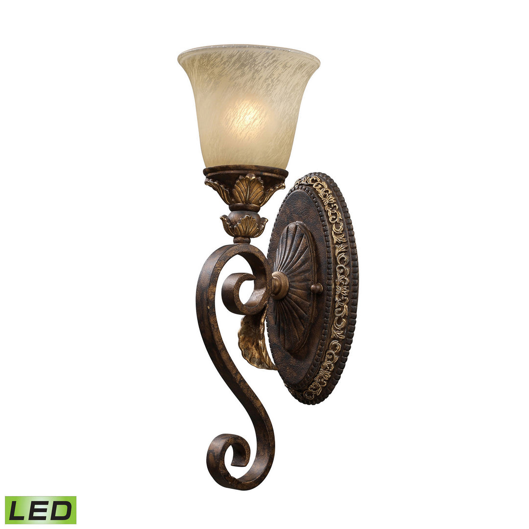 Elk Regency 2150/1-LED Wall Sconce Light - Burnt Bronze