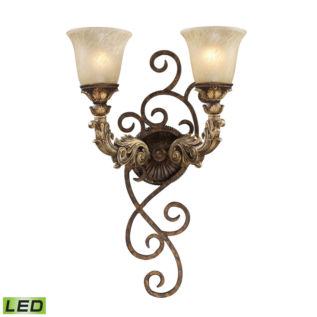 Elk Regency 2155/2-LED Wall Sconce Light - Burnt Bronze