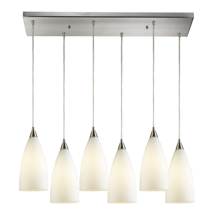 Elk Vesta 2580/6RC Pendant Light - Satin Nickel