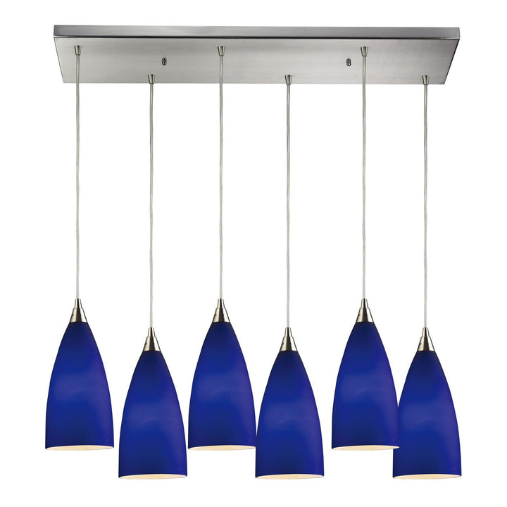 Elk Vesta 2581/6RC Pendant Light - Satin Nickel