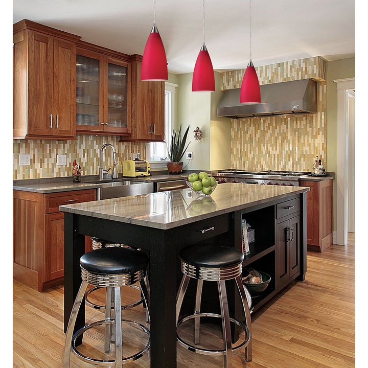 Elk Vesta 2583/1-LA Pendant Light - Satin Nickel