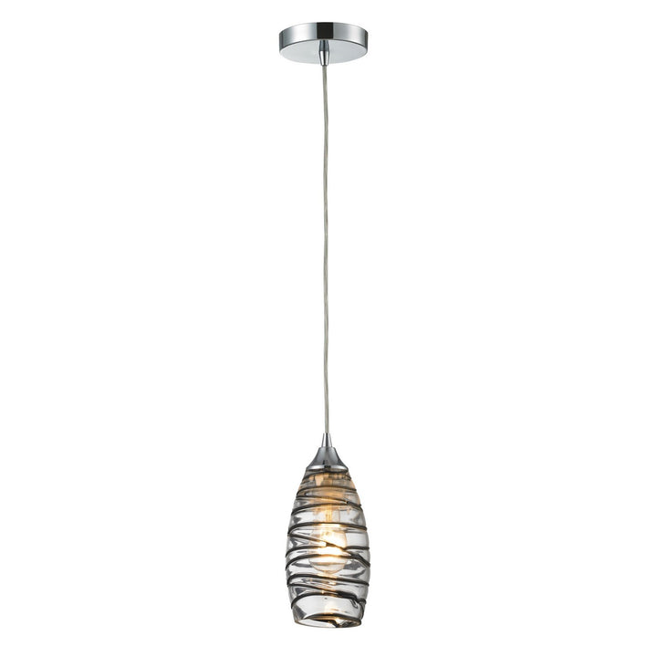 Elk Twister 31338/1VINW Pendant Light - Polished Chrome