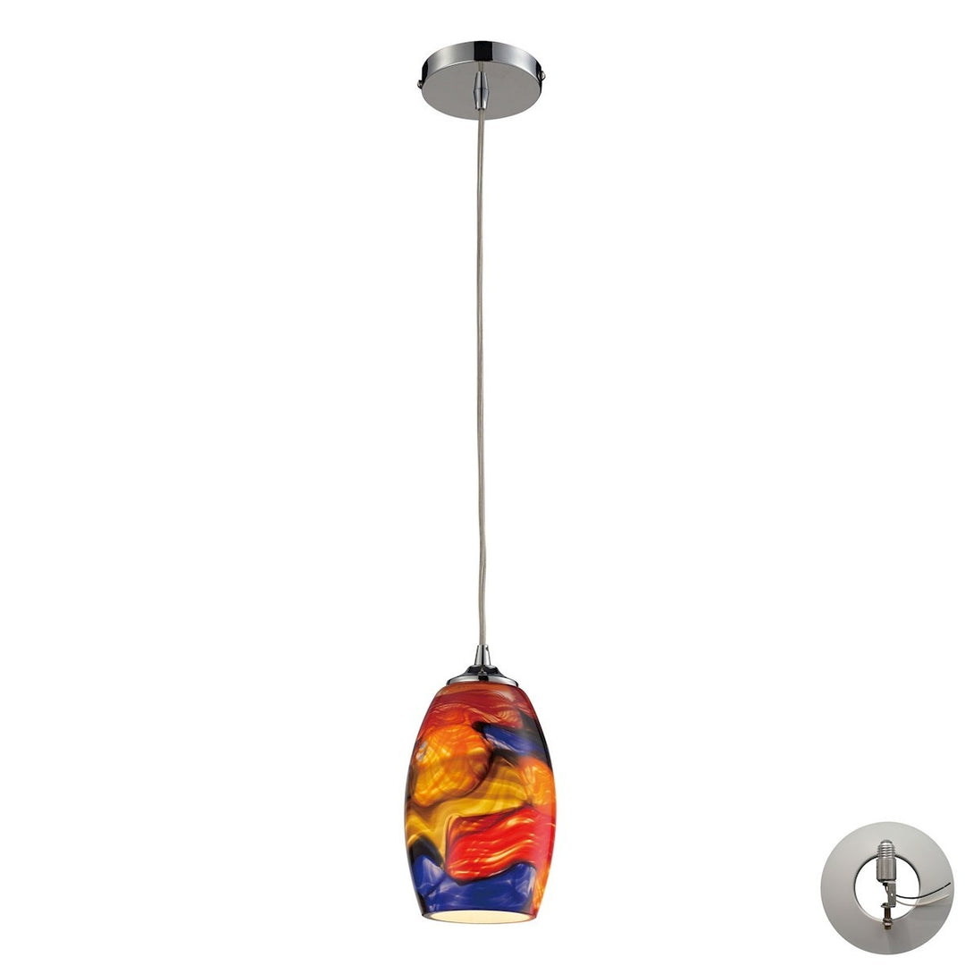 Elk Surrealist 31339/1-LA Pendant Light - Polished Chrome