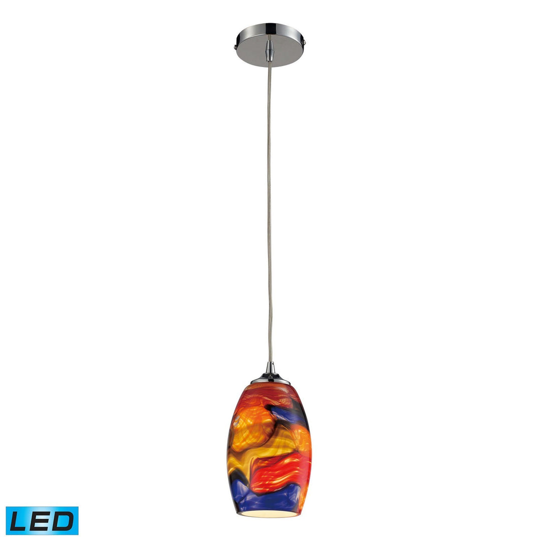 Elk Surrealist 31339/1-LED Pendant Light - Polished Chrome