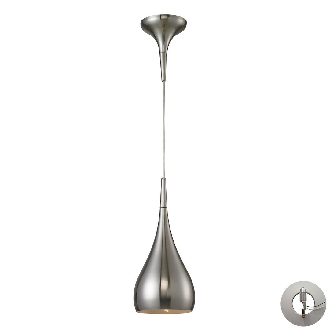 Elk Lindsey 31341/1SN-LA Pendant Light - Satin Nickel