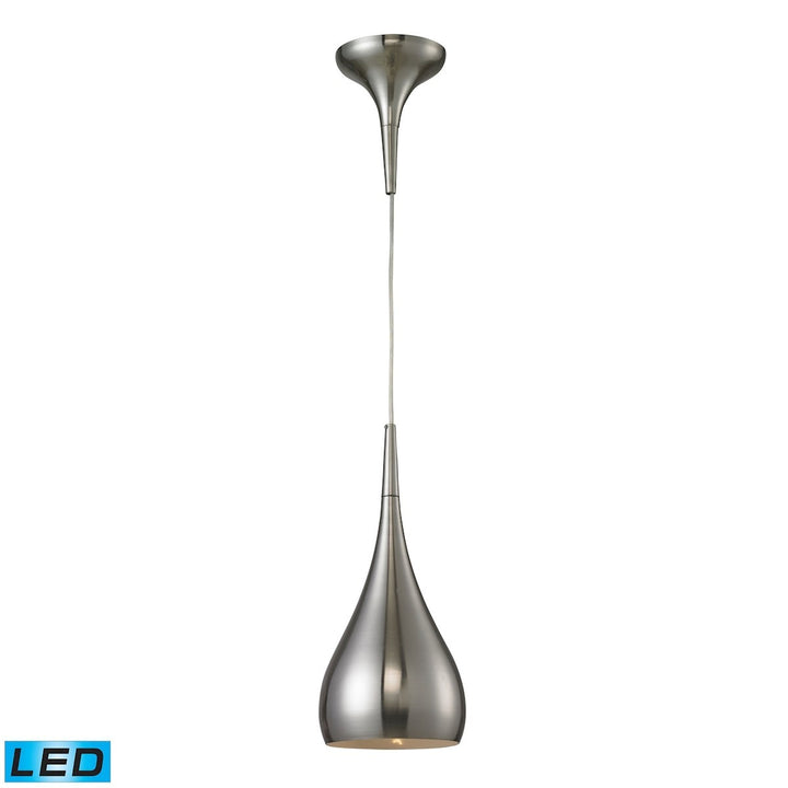 Elk Lindsey 31341/1SN-LED Pendant Light - Satin Nickel