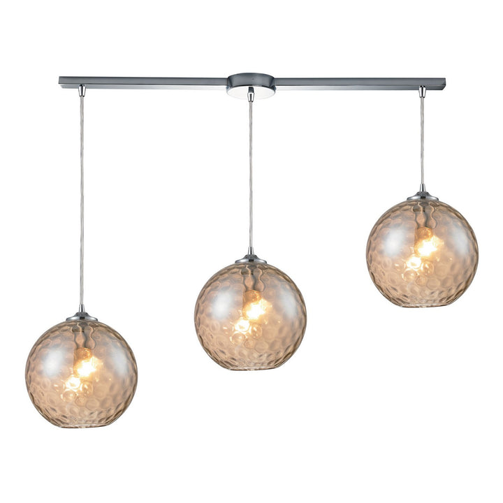 Elk Watersphere 31380/3L-CMP Pendant Light - Polished Chrome