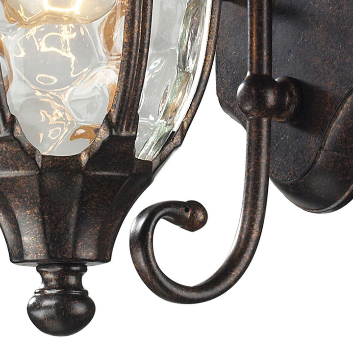 Elk Lighting 45002/1  Glendale Outdoor Regal Bronze