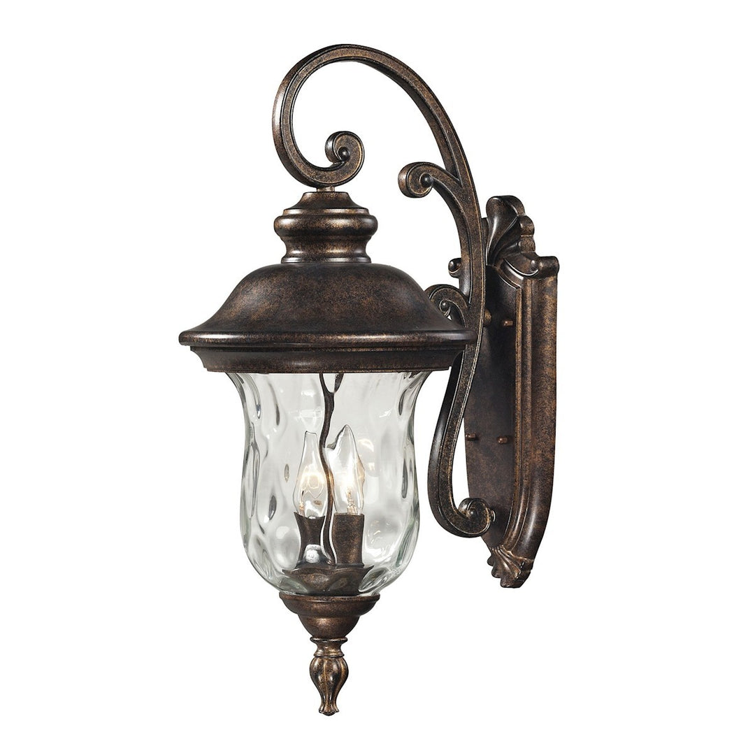 Elk Lighting 45021/2  Lafayette Outdoor Regal Bronze