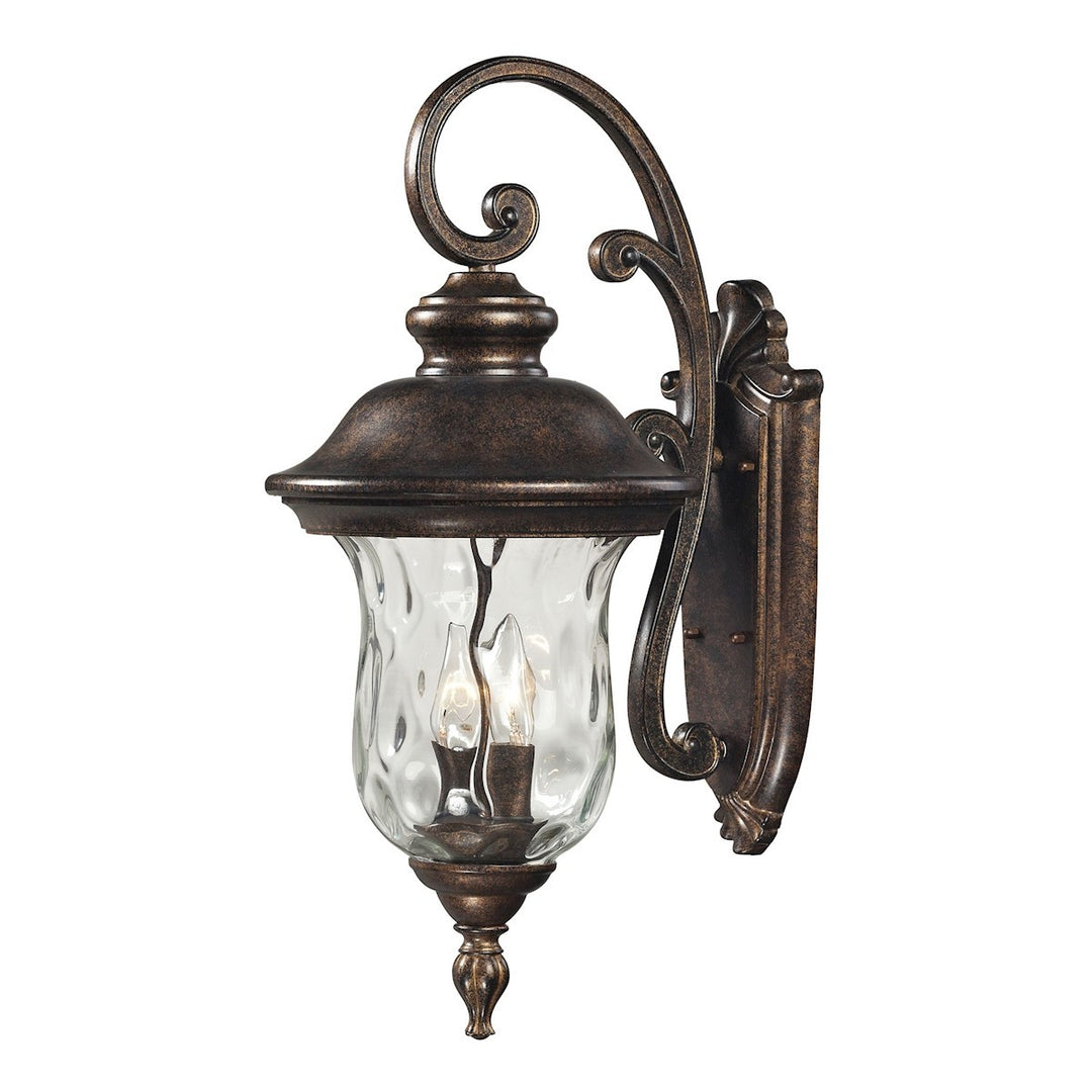 Elk Lighting 45022/3  Lafayette Outdoor Regal Bronze