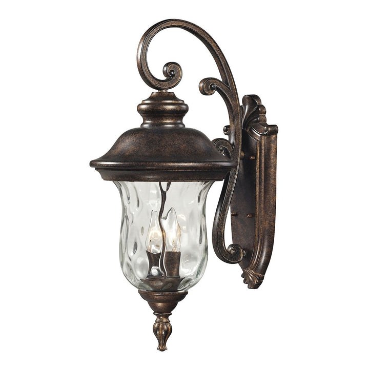 Elk Lighting 45022/3  Lafayette Outdoor Regal Bronze