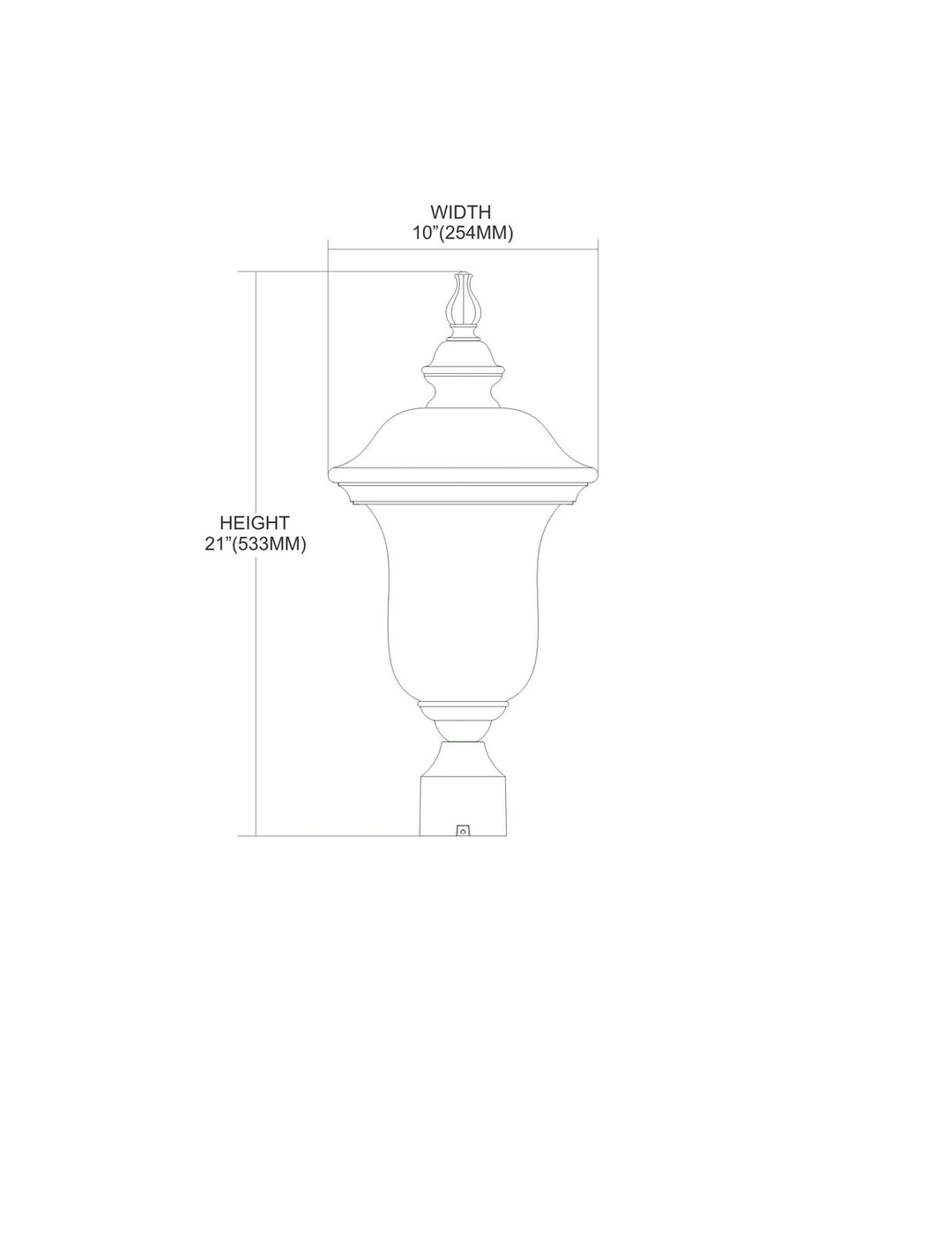 Elk Lighting 45023/2  Lafayette Outdoor Regal Bronze