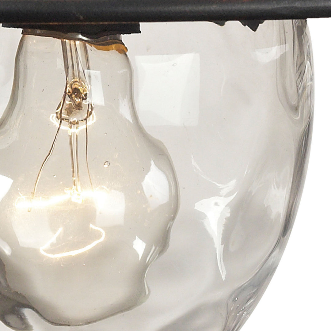 Elk Lighting 45040/1  Searsport Outdoor Weathered Charcoal