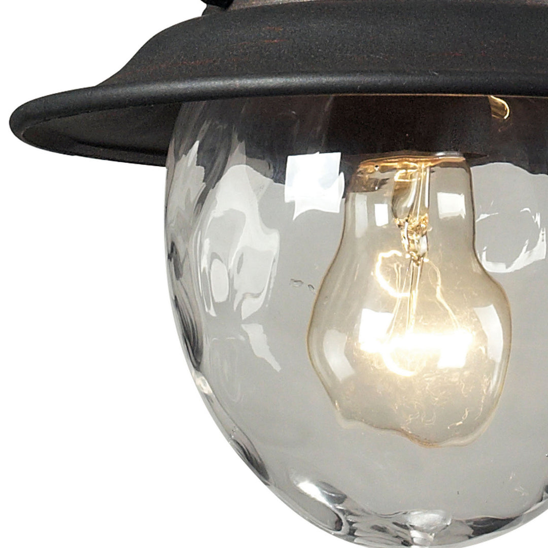 Elk Lighting 45041/1  Searsport Outdoor Weathered Charcoal