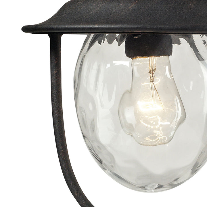 Elk Lighting 45042/1  Searsport Outdoor Weathered Charcoal