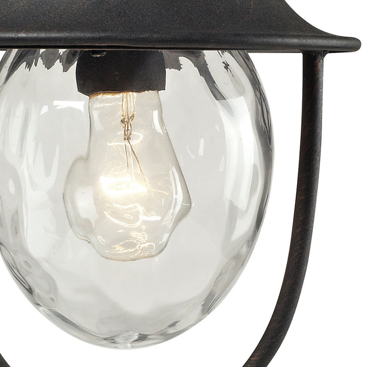 Elk Lighting 45042/1  Searsport Outdoor Weathered Charcoal