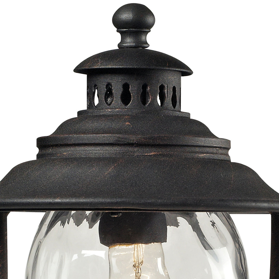 Elk Lighting 45042/1  Searsport Outdoor Weathered Charcoal