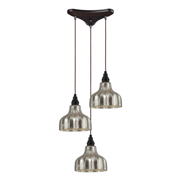 Elk Danica 46008/3 Pendant Light - Oiled Bronze