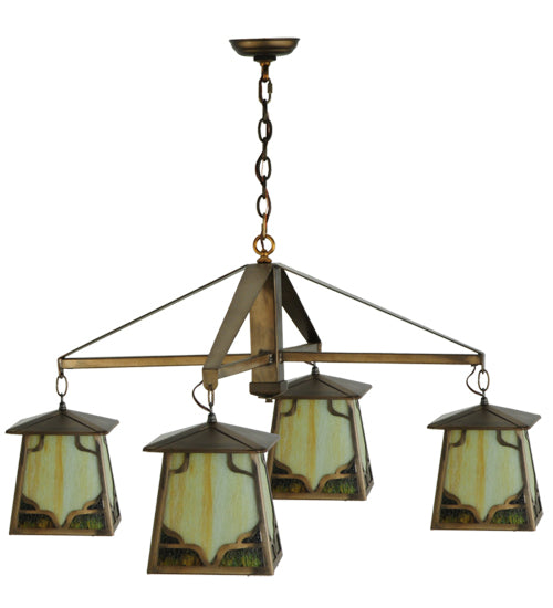 Meyda Tiffany Kirkpatrick 51486 Chandelier Light - Antique Copper