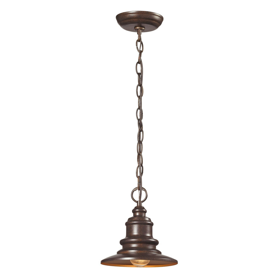 Elk Lighting 47011/1  Marina Outdoor Hazelnut Bronze