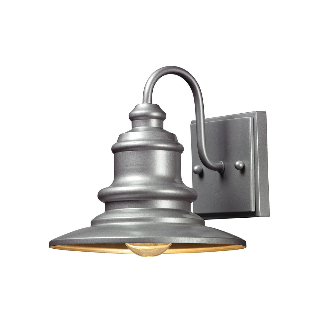 Elk Lighting 47020/1  Marina Outdoor Matte Silver