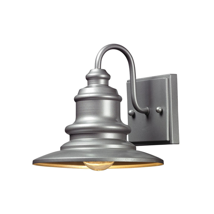 Elk Lighting 47020/1  Marina Outdoor Matte Silver