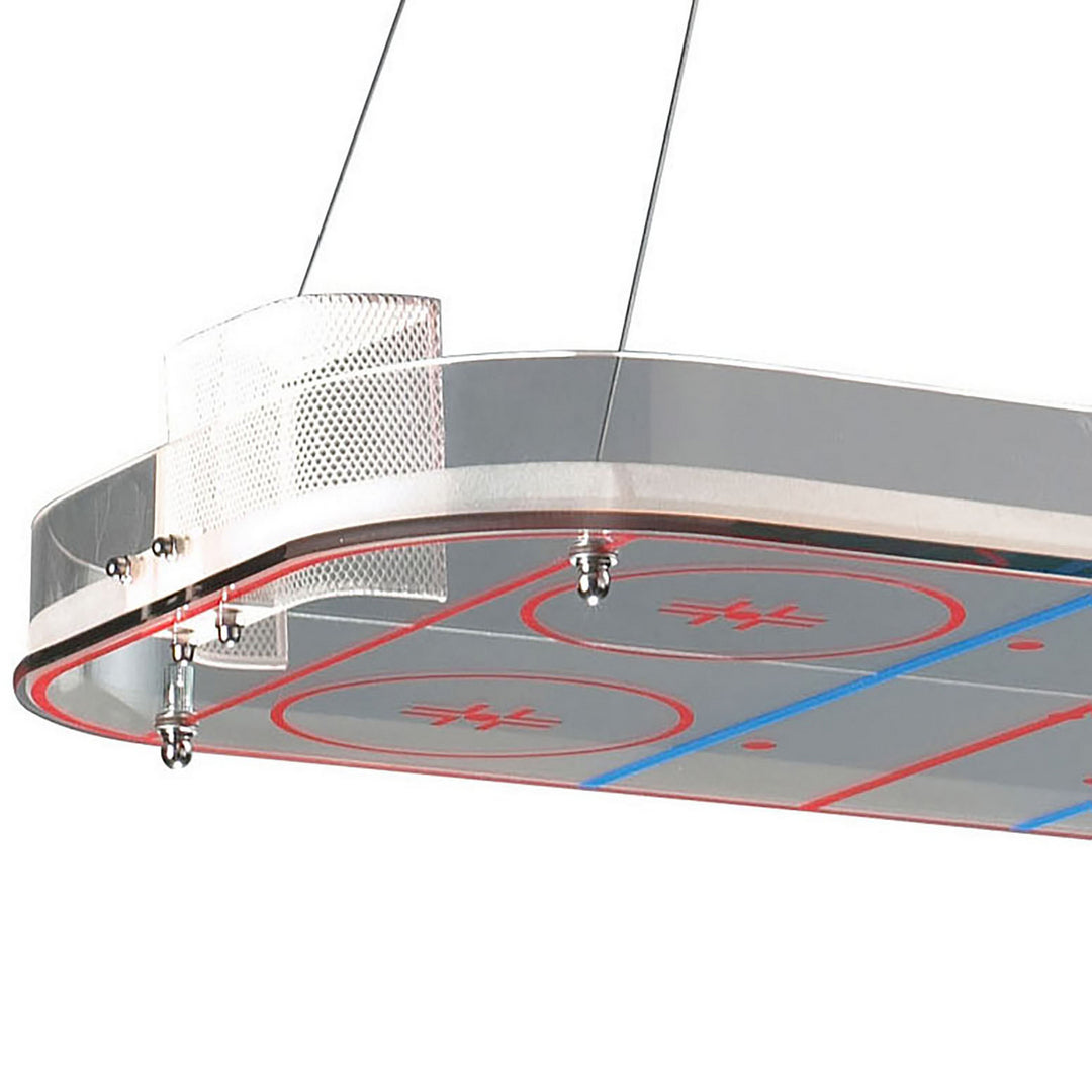 Elk Novelty 5138/2-LED Pendant Light - Silver