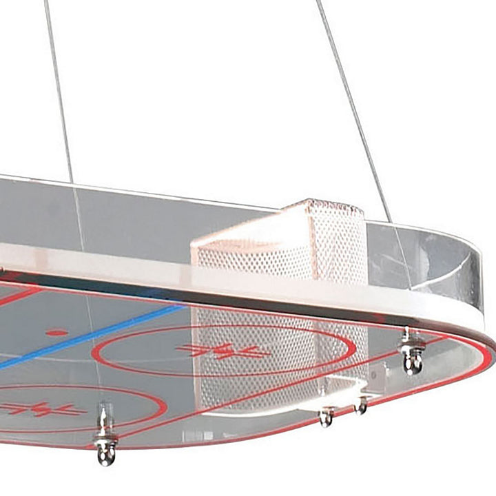 Elk Novelty 5138/2-LED Pendant Light - Silver
