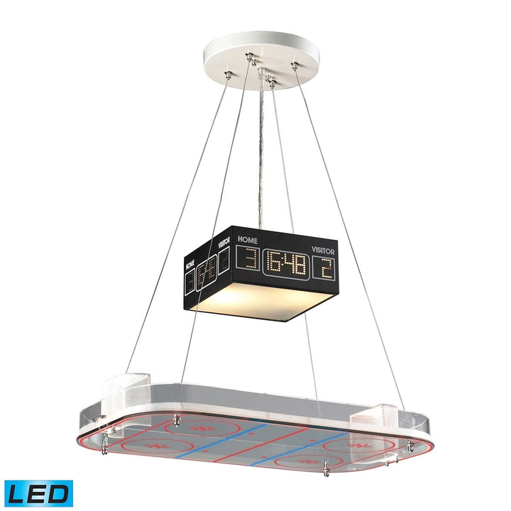 Elk Novelty 5138/2-LED Pendant Light - Silver